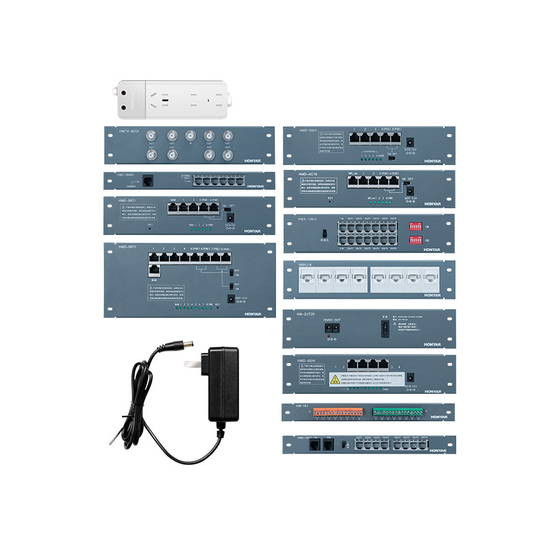 Hongyan H Series Weak Current Box Module - 5/9 Port Gigabit Switch ...