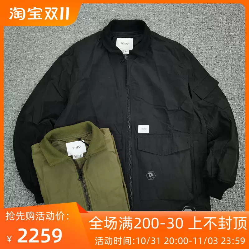 wtaps WFS / JACKET / NYCO.TUSSAHブラックサイズL - その他