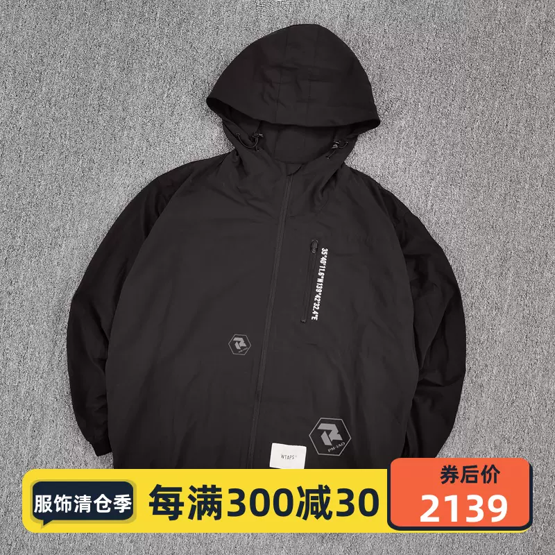 飄渺現貨WTAPS TASK JACKET POLY TAFFETA休閒連帽夾克外套男21SS-Taobao