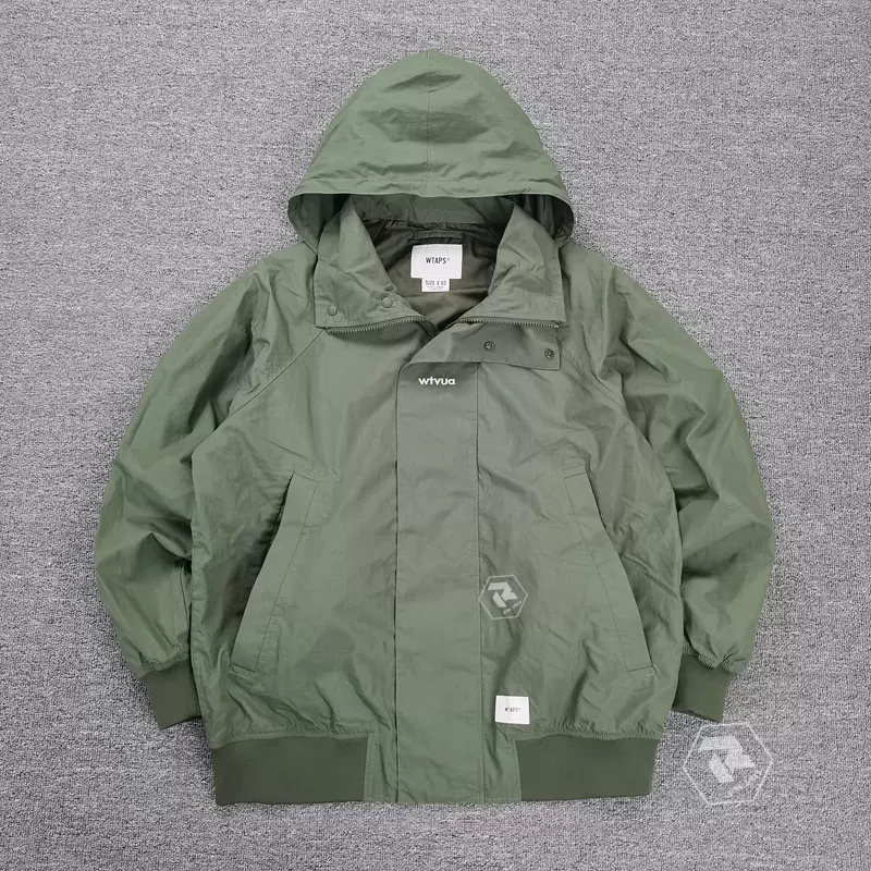 飘渺现货WTAPS INCOM JACKET NYCO WEATHER外穿连帽夹克外套 21AW-Taobao