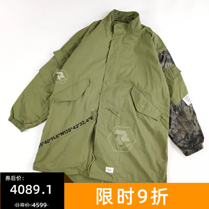 WTAPS JACKET. COTTON. WEATHER コブクロ黒田着