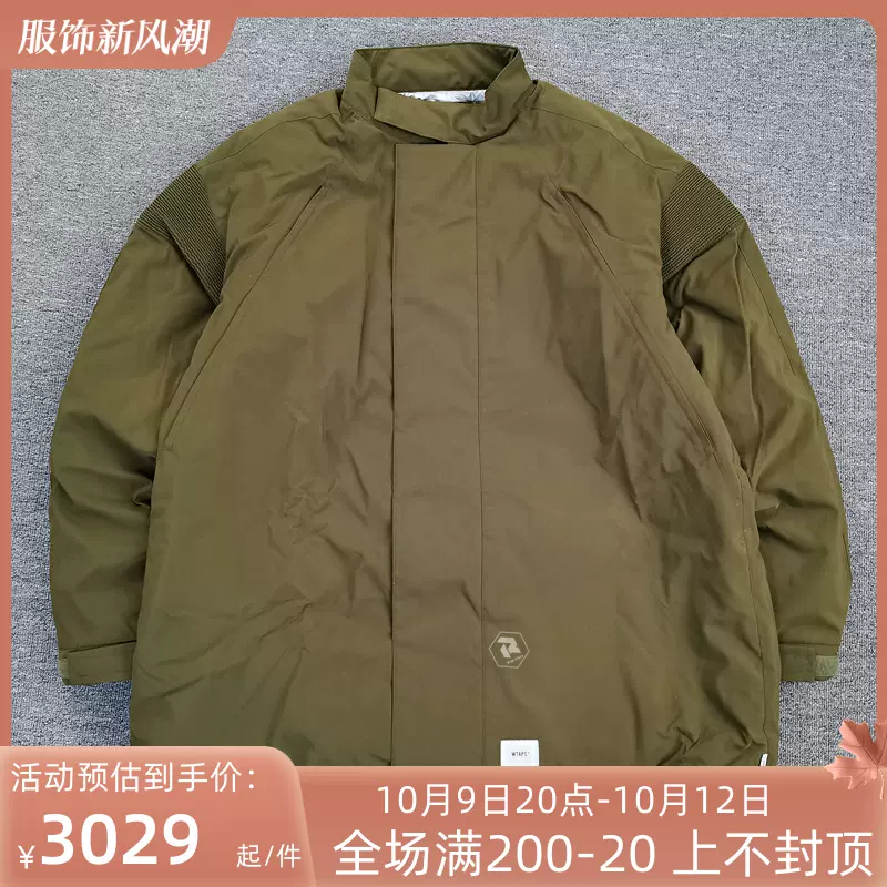 飄渺現貨WTAPS TTAD JACKET NYPO厚棉衣機能服布貼外套棉服男18AW-Taobao