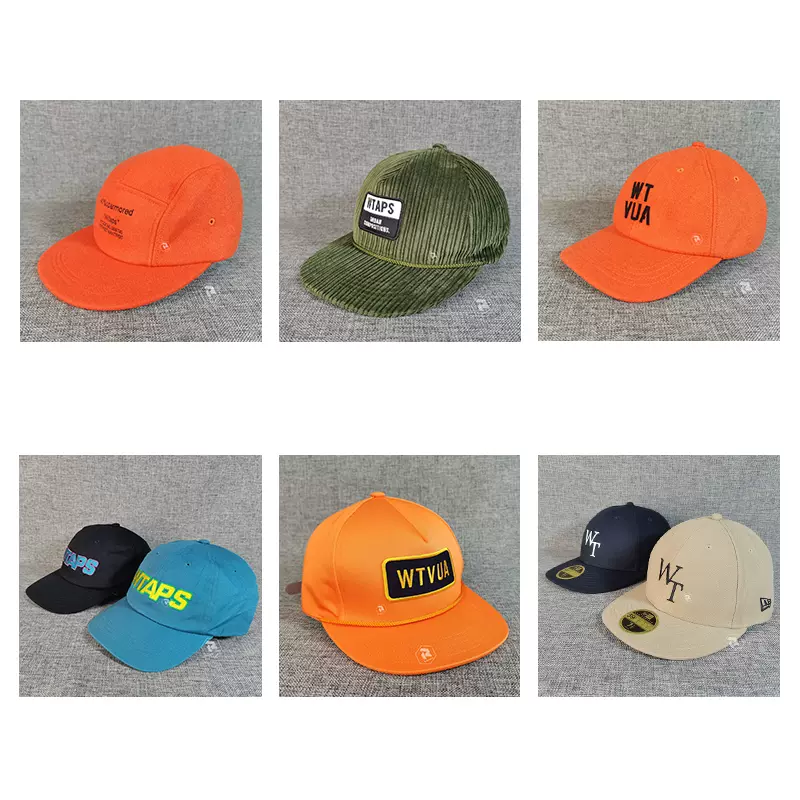 飄渺現貨WTAPS T-6L 02 CAP COTTON. TWILL 火焰彎檐帽鴨舌帽20SS-Taobao