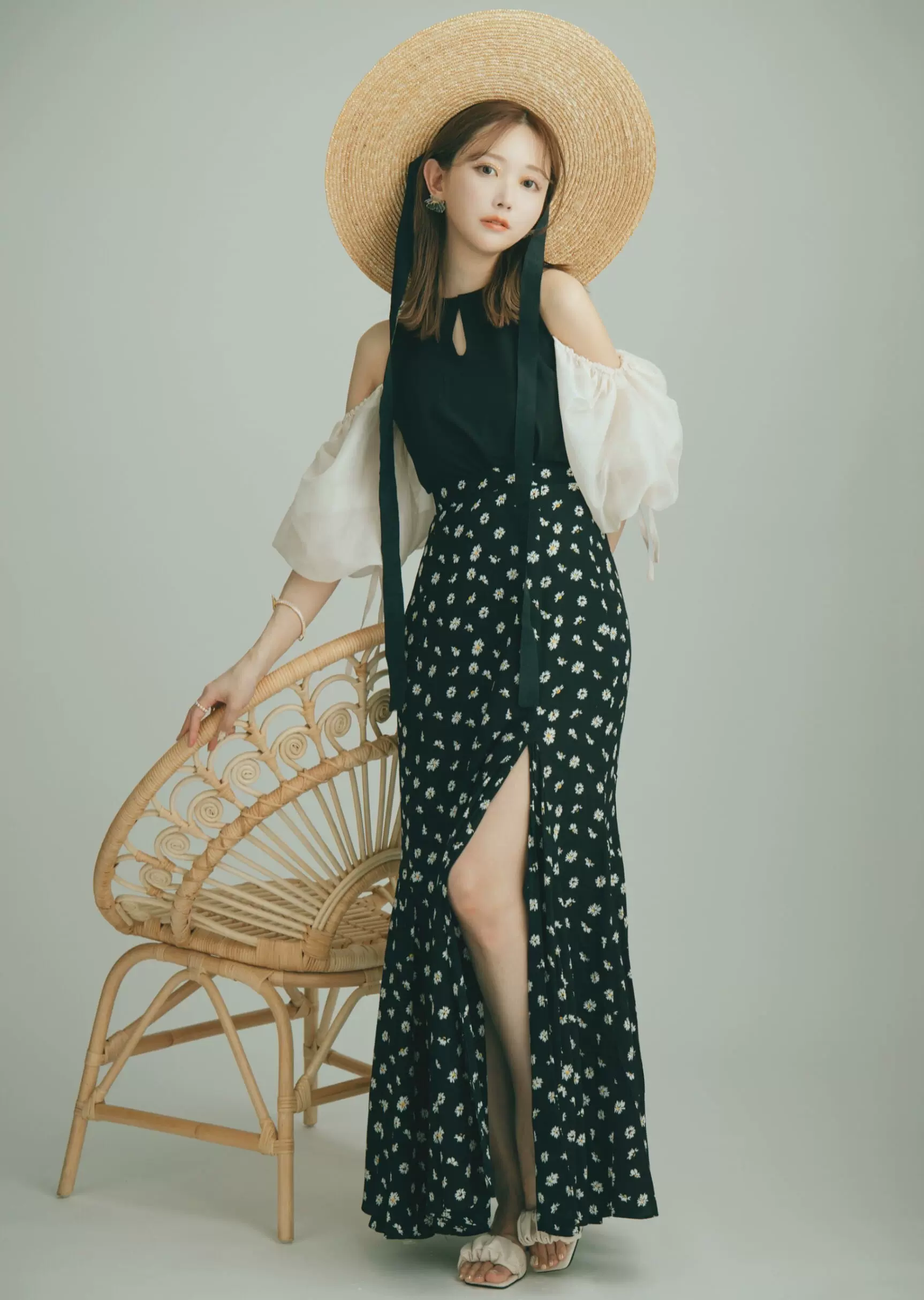 Crayme,】Slit Mermaid Skirt-Taobao