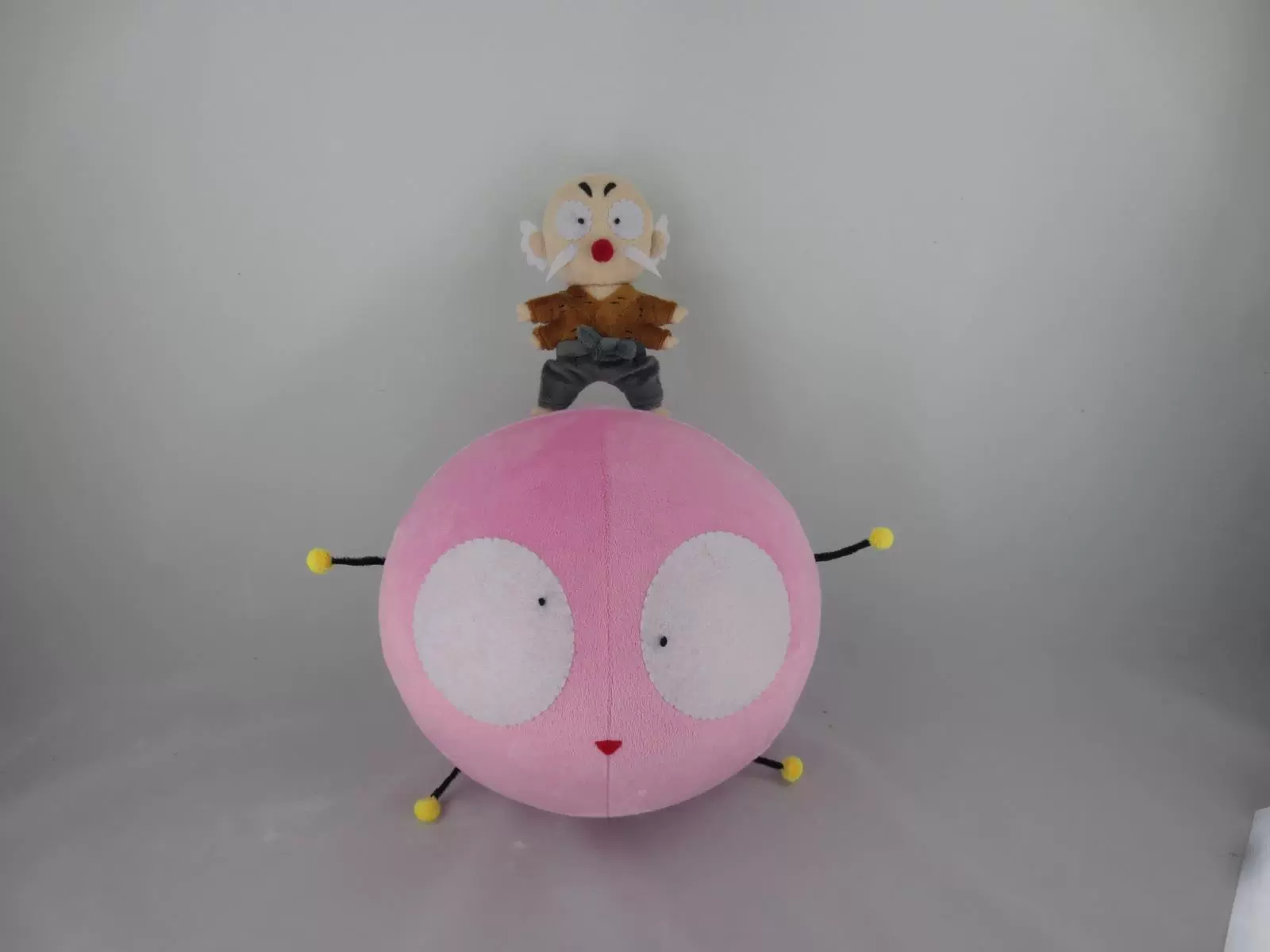 日本漫画动漫角色周边犬夜叉冥加爷爷跳蚤妖怪毛绒玩具公仔