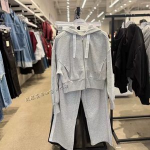 
Phoenix Blossoms Canada Calvin Klein women's new style logo embroidered velvet sweatshirt and sweatpants