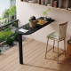 Go down the bar house wall -mounted folding dining table small telescopic hidden home multi -function wall tables and chairs dining tables
