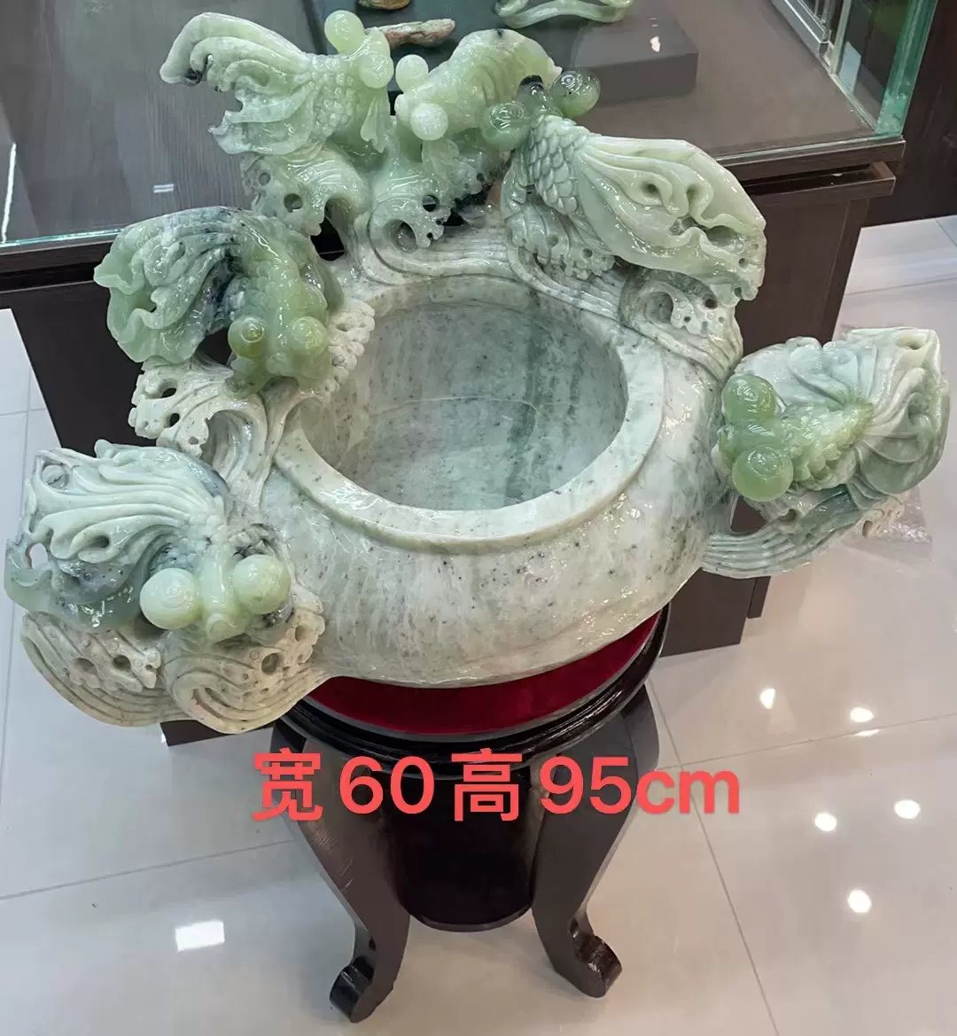 玉石枕头实心枕天然玉枕头石头枕保健枕颈椎枕夏凉枕