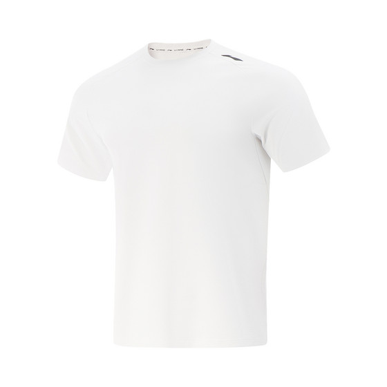 
Li Ning quick-drying short-sleeved T-shirt men's fitness round neck summer running top knitted sportswear men's ATSV395