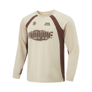 
Li Ning genuine men's basketball quick-drying round neck long-sleeved loose, comfortable and versatile long-sleeved T-shirt ATLV143