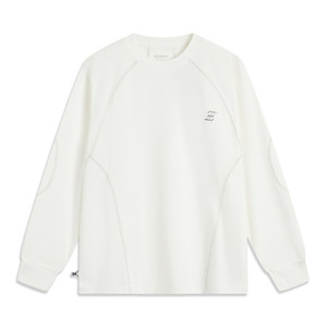 
Li-Ning authentic joint series men's and women's loose sports casual versatile long-sleeved T-shirt ATLU241