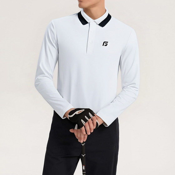 
Highfest spring and autumn men's long-sleeved golf tops T-shirts POLO shirts sports tops men's clothing new products