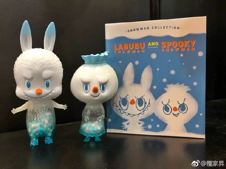 labubu/2018香港toysoul限定/labubu and spooky snow collection - Taobao