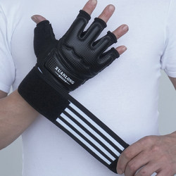 Mma Sanda Boxing Gloves for Fighting, Suitable for Women, Men, Ufc, Children's Training, Adults, Special for Punching Bags, Professional Half-Finger Gloves