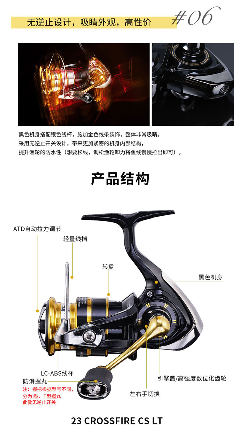 Daiwa Crossfire CS LT Spinning Reel - Fishing Wheel
