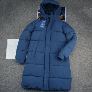 
Foreign trade cotton clothing, medium-length thickened men's and women's unisex warm casual loose hooded winter clothing