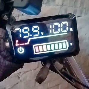 
Electric vehicle power meter display lithium iron phosphate power display meter 48V60V72V universal