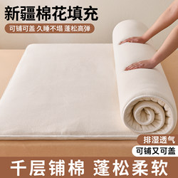 Xinjiang Cotton Mattress Pad Soft Cushion Dormitory Student Mat Home Bedroom Bed Pad Bedding Quilt Cotton Wool