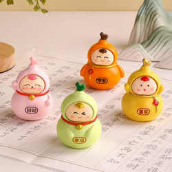 Small Fortune Gourd Ornament for Desk, Feng Shui, Good Luck, Wealth-Attracting, Home Decoration, Creative Birthday Gift