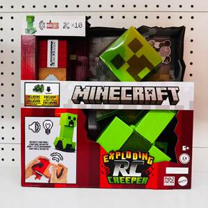 
Genuine Mattel Minecraft Movie: Wild Boss Remote Control Self-Detonation Kulissel is afraid of mini monster shooting