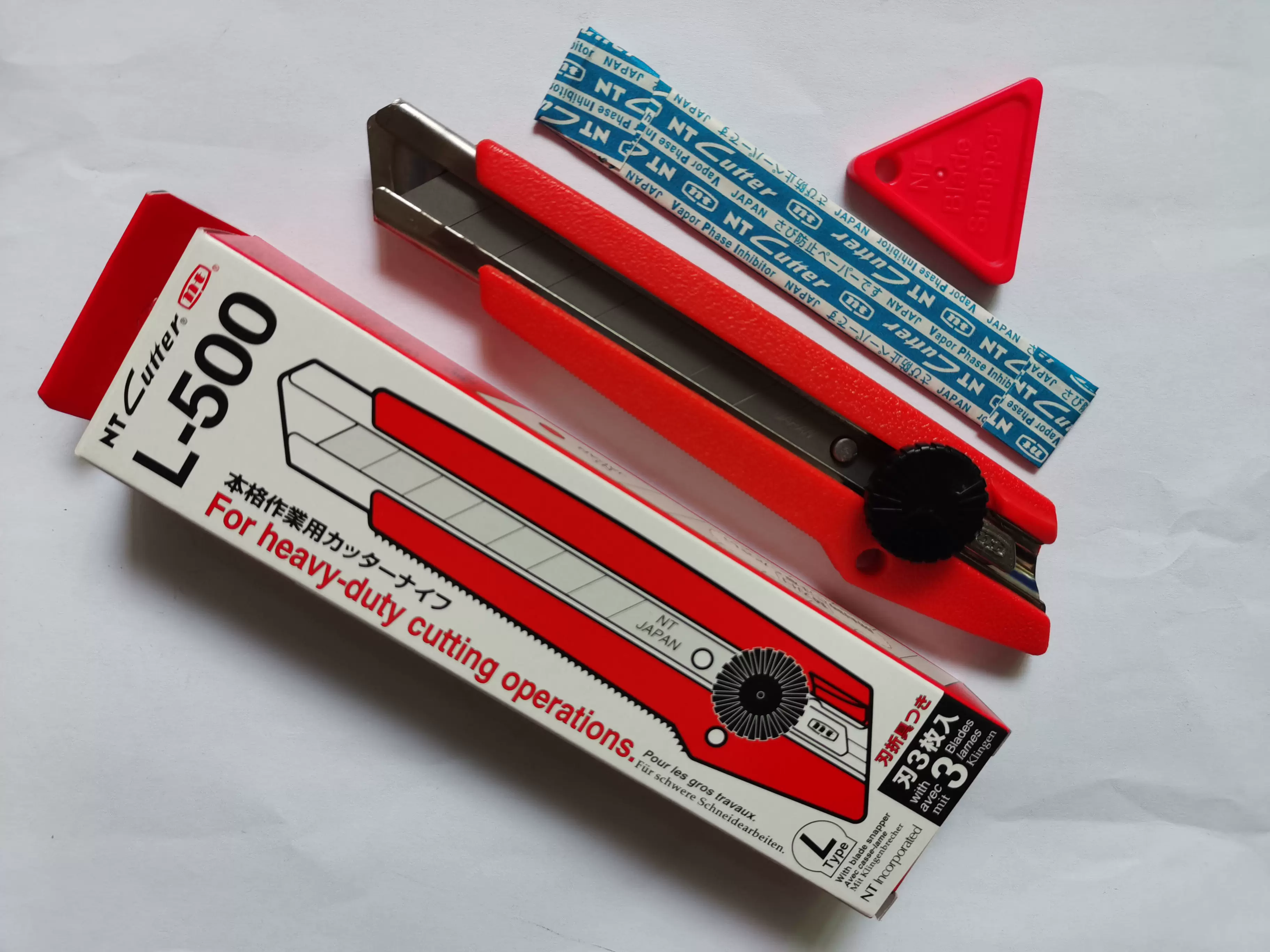 日本原装进口NT大号介刀美工刀L-500