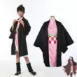 kimetsu no yaiba zenitsu cosplay Demon Slayer: Kimetsu no Yaiba cos quần áo trẻ em Kamado Tanjiro Yadouzi vợ tôi Zenitsu Butterfly Ninja cosplay quần áo cosplay enmu Cosplay Demon Slayer