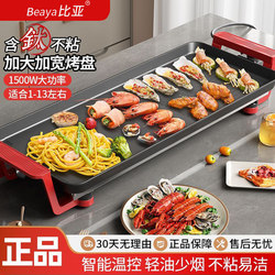 Electric Grill Pan for Home Use, Indoor Multifunctional Smokeless Barbecue Grill, Skewer Grill, Fish Grill, All-In-One Grill Pot