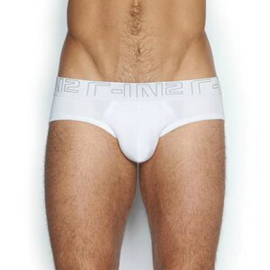 C-IN2 Cool 3 strips of men's pure cotton briefs sexy underwear men's thin pure color breathable bottom pants CIN2