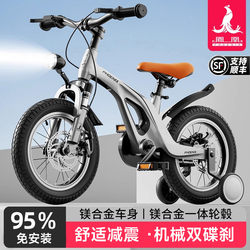 Phoenix Kidsren's Bicycles for Boys and Girls Aged 3 to 6 Years Old, 8-12 Years Old, Middle-Aged and Older Kidsren, Magnesium Alloy Kidsren's Bicycles