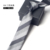 Hand type [6cm tie] f59 three-color gray strip 