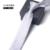 Hand type [6cm tie] f56 silver plaid 