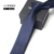 Hand type [6cm tie] f33 dark blue dark pattern 