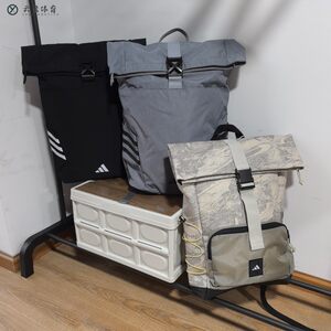 
Adidas Adidas men's and women's sports and leisure outdoor large-capacity buckle backpack JY4767JD5854