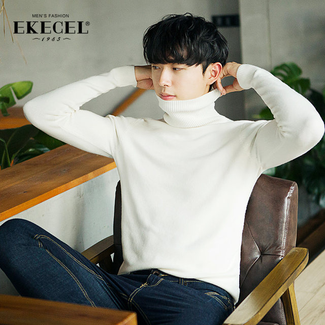 2024 new autumn and winter turtleneck sweaters for men, Korean style ...