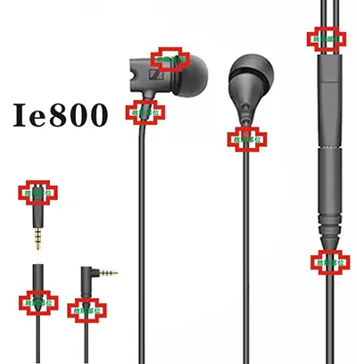 SENNHEISER/維修森海塞爾IE800 維修ie60 ie80S藍牙耳機修理-Taobao