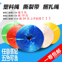 New Plastic Rope Tear-Resistant Binding Rope Plastic Packing Rope Packaging Rope Binding Rope Plant Hanging Rope 2.5kg Free Shipping