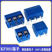 Khối đầu cuối KF301 Blue KF301-2P/3P Khối đầu cuối khoảng cách 5 mm 300V15A