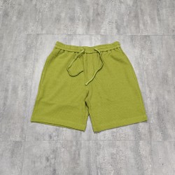 Solid color men's and women's simple two-wear sports and leisure breathable casual shorts for home and outings