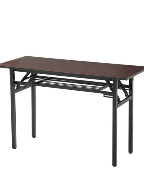 Simple Folding Table Rectangular Training Table Stall Table Outdoor Study Desk Conference Long Table Dining Table Ibm Table