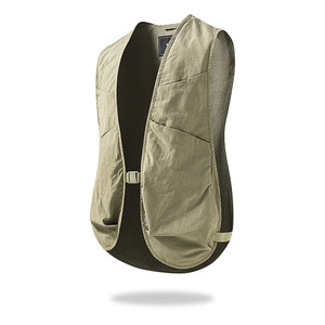 2025 summer men and women same style multi-pocket vest casual sports short horse clip fishing photography mesh vest trend
