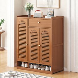 Shoe Cabinet for Home Entrance, Deepened, Large Size, Large Capacity, Multifunctional Shoe Storage Rack, 2025 New Model, Dustproof Shoe Rack