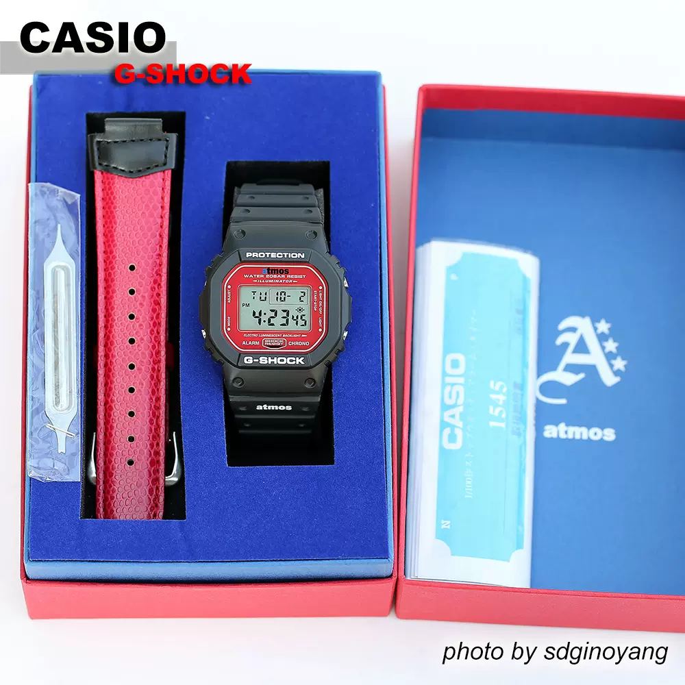 ATMOS 10周年記念 限定 G-SHOCK DW-5600VT コラボ アトモス