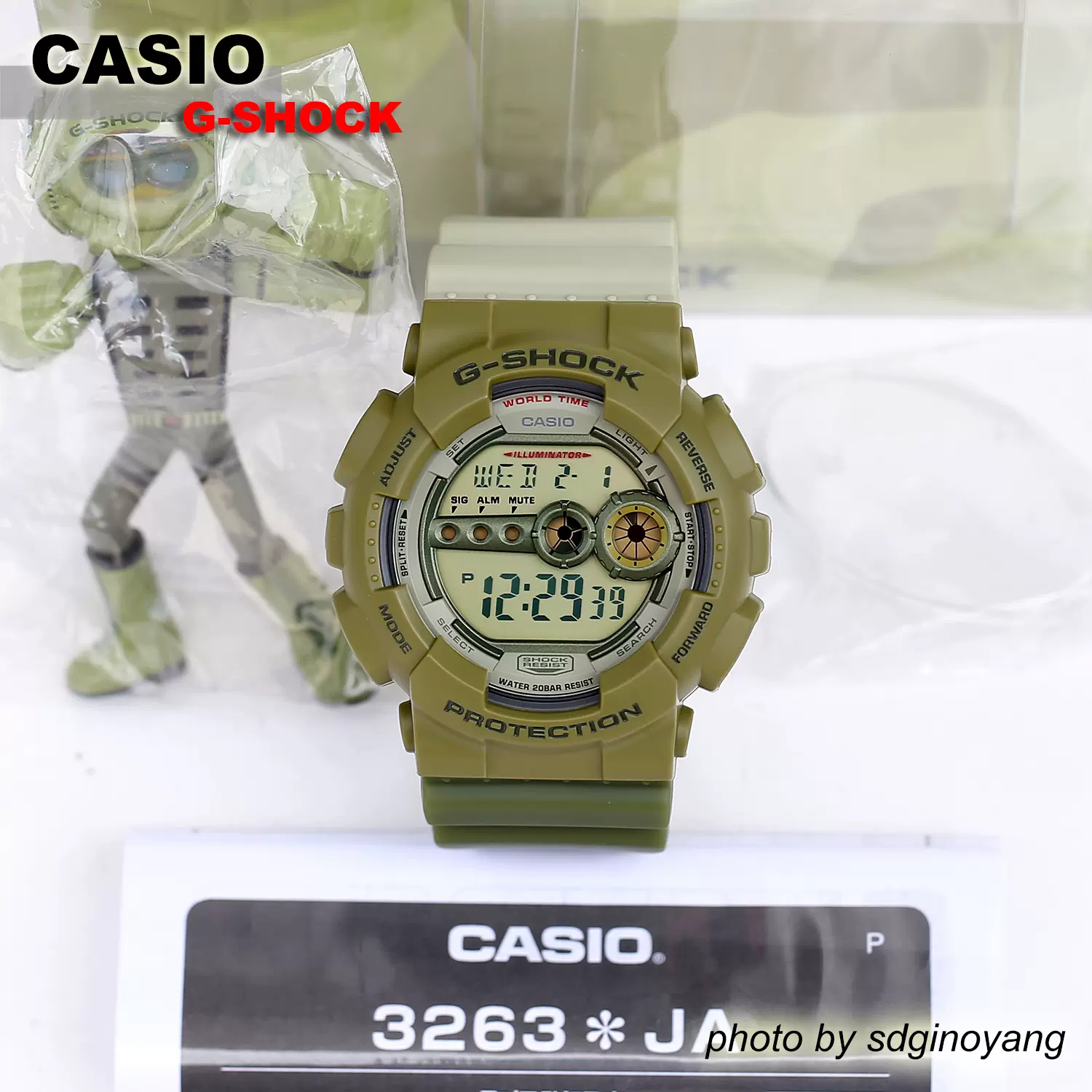 CASIO卡西欧G-SHOCK GD-100PS-3JR中野四郎SHIRO限定全新现货-Taobao