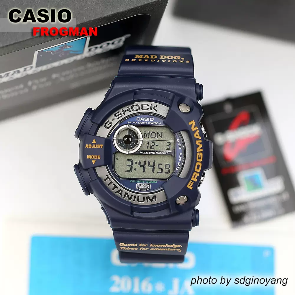 CASIOCASIOG-SHOCK x MadDog DW-9900MD-2T限定瘋狗蛙人全新現貨-Taobao