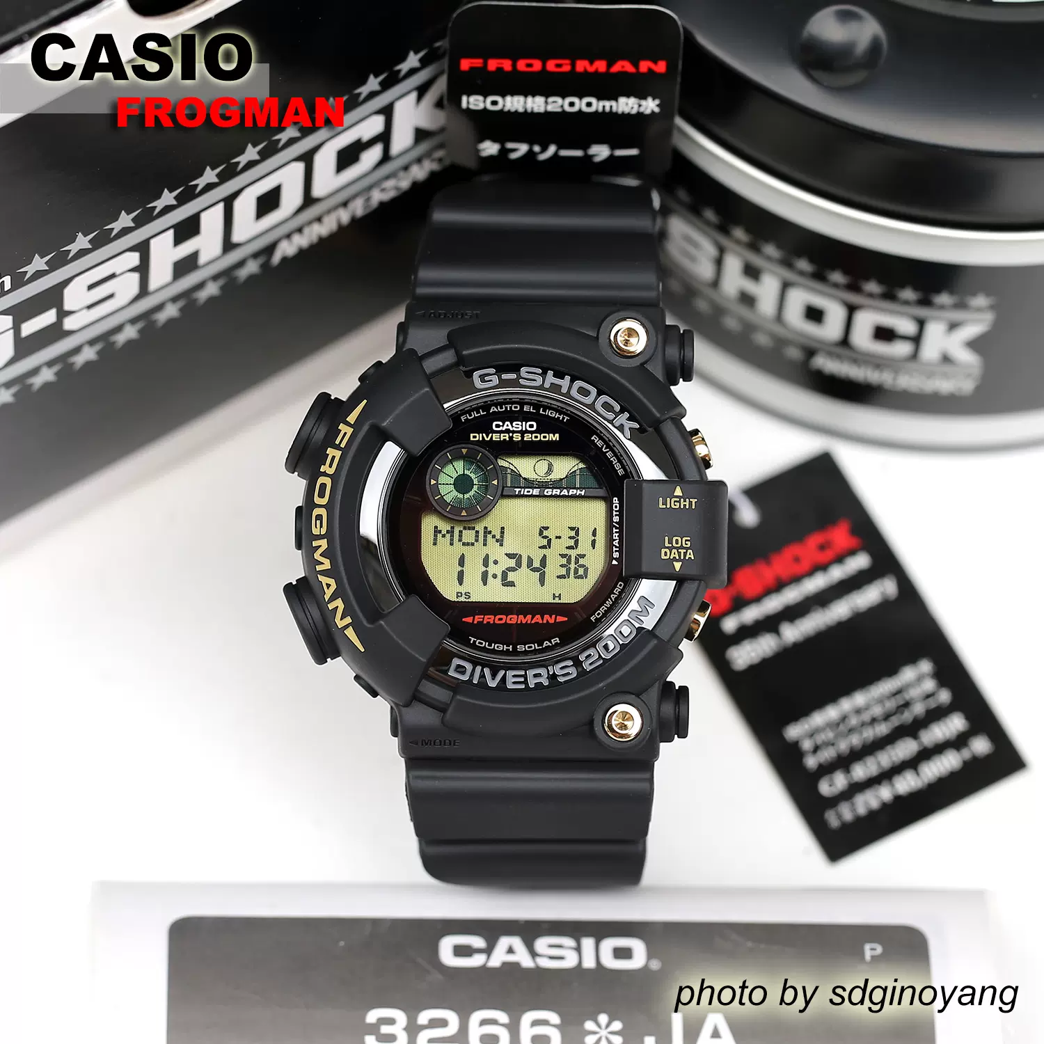 スピード対応 全国送料無料 G SHOCK 35周年限定 フロッグマン GF-8235D