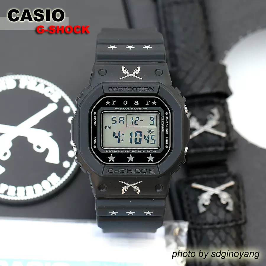 CASIO roar x G-SHOCK DW-5600VTROA-2TJR 全球限定200 全新现货- Taobao