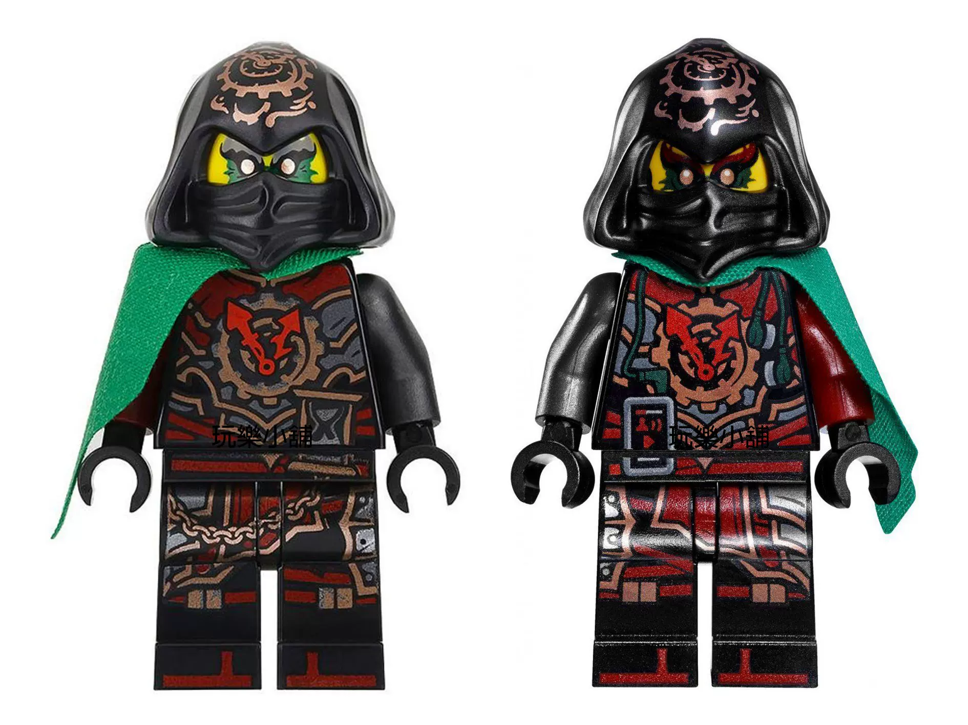 lego 樂高 幻影忍者 人仔 酷克斯 狂克斯 njo291 njo292 70626-Taobao