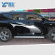 Suitable for Toyota Highlander body color strips stickers Modified trawl stickers Highlander car stickers
