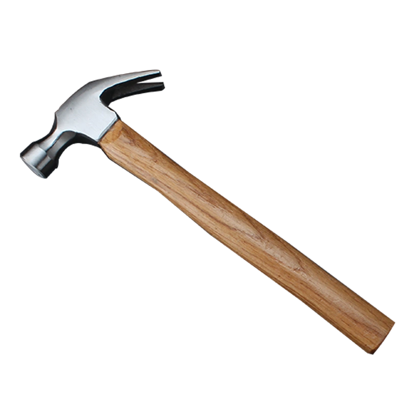 华瑞高碳钢木柄羊角锤木工锤起钉锤家用铁榔头手锤小锤子五金工具 