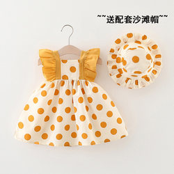 5 6 7 8 months baby girl dress 0-1-2 years old baby girl summer dress pure cotton princess dress summer clothes